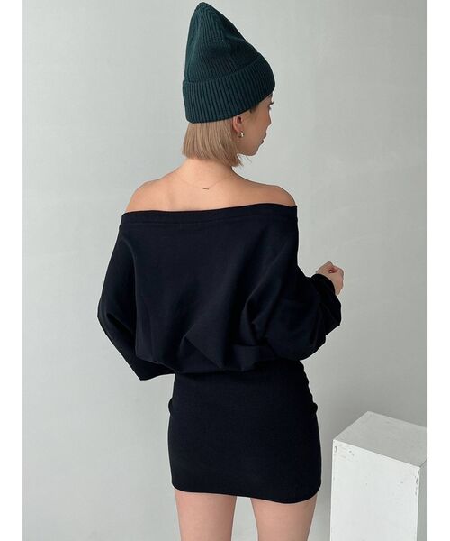 GYDA（ジェイダ）の「GG plate ニットキャップ（ニットキャップ/ビーニー・レディース・グリーン/オフホワイト/ブラック・FREE）」の12枚目の写真