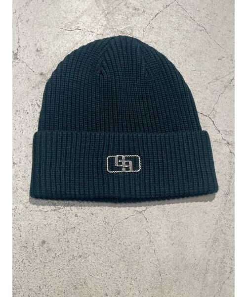 GYDA（ジェイダ）の「GG plate ニットキャップ（ニットキャップ/ビーニー・レディース・グリーン/オフホワイト/ブラック・FREE）」の13枚目の写真