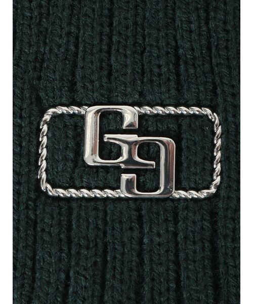 GYDA（ジェイダ）の「GG plate ニットキャップ（ニットキャップ/ビーニー・レディース・グリーン/オフホワイト/ブラック・FREE）」の17枚目の写真