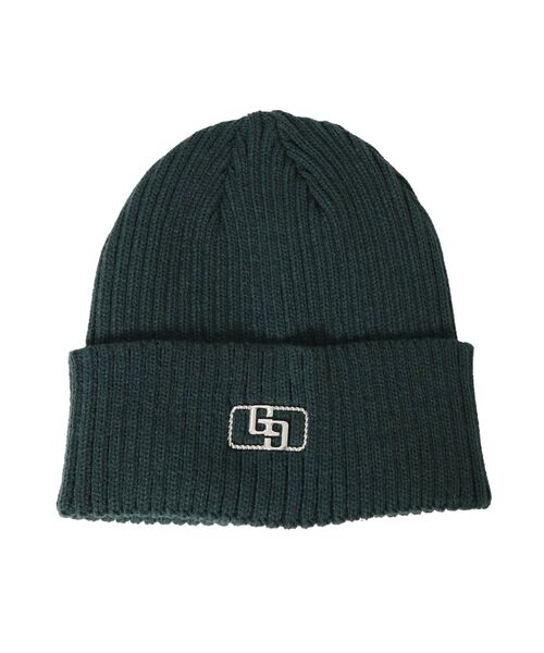 GYDA（ジェイダ）の「GG plate ニットキャップ（ニットキャップ/ビーニー・レディース・グリーン/オフホワイト/ブラック・FREE）」の20枚目の写真