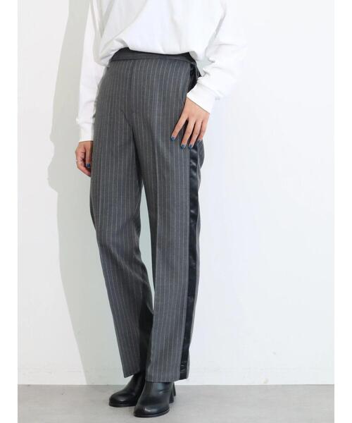 AMERICAN HOLIC(アメリカンホリック)の「サイドラインストレートパンツ(その他パンツ・レディース・ストライプ・M/S/L)」の2枚目の写真