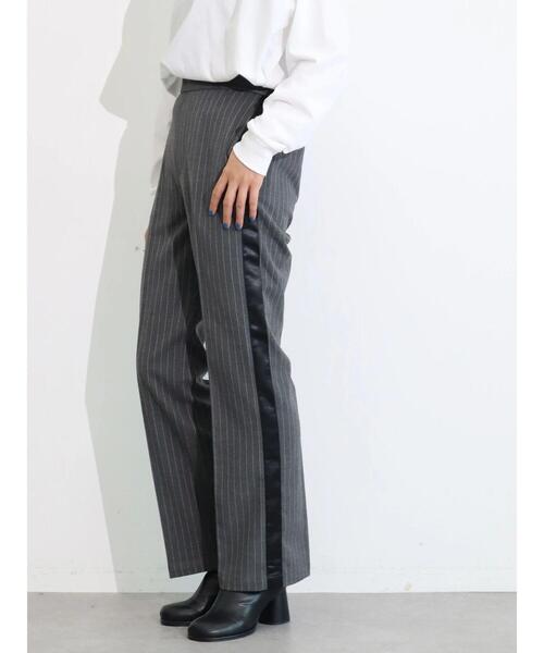AMERICAN HOLIC(アメリカンホリック)の「サイドラインストレートパンツ(その他パンツ・レディース・ストライプ・M/S/L)」の3枚目の写真