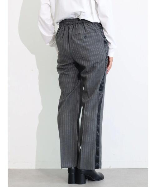 AMERICAN HOLIC(アメリカンホリック)の「サイドラインストレートパンツ(その他パンツ・レディース・ストライプ・M/S/L)」の4枚目の写真