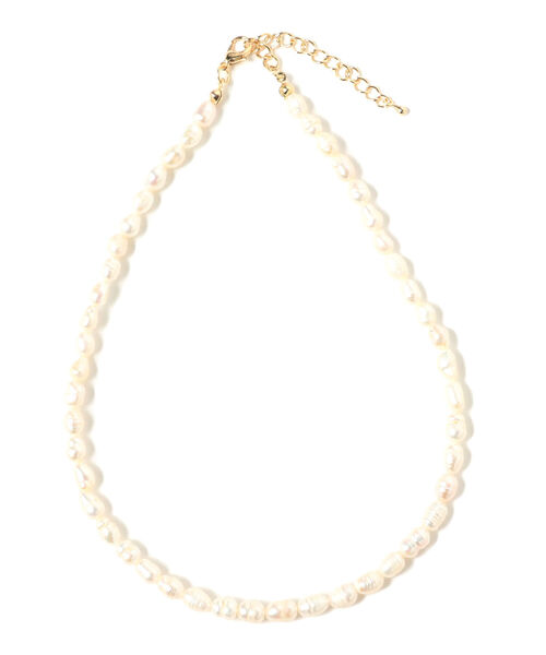 B:MING by BEAMS(ビーミングバイビームス)の「B:MING by BEAMS / 粒パール ネックレス(ネックレス・レディース・ホワイト・ONE SIZE)」の1枚目の写真