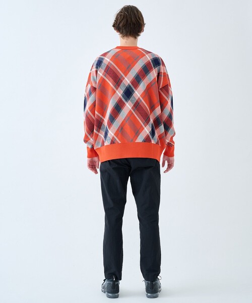 CITY TOKYO（シティトウキョウ）の「CROSS OVERチェックニット（ニット 