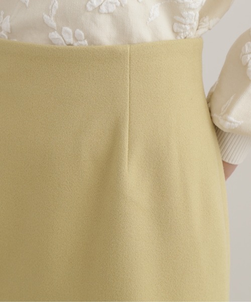 NATURAL BEAUTY BASIC(ナチュラルビューティーベーシック)の「メルトンライクマーメイドスカート(スカート・レディース・ピンク/イエロー/チャコールグレー・SMALL/MEDIUM)」の12枚目の写真
