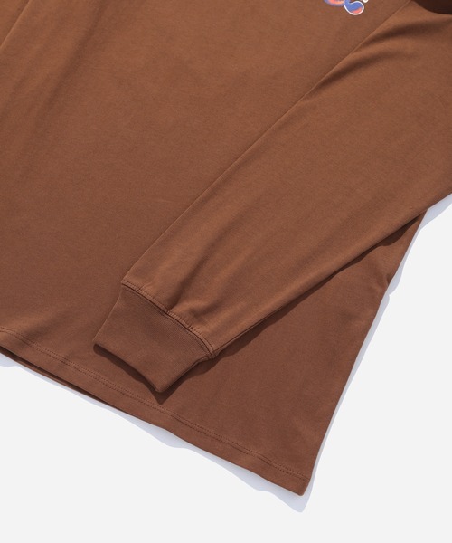 Saturdays NYC(サタデーズ ニューヨークシティ )の「Airbrush Flower LS Tee(Tシャツ/カットソー・メンズ・ブラウン系その他2/ブルー・X-SMALL/S/XL/L/M)」の14枚目の写真