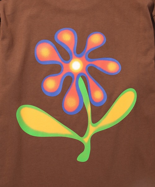 Saturdays NYC(サタデーズ ニューヨークシティ )の「Airbrush Flower LS Tee(Tシャツ/カットソー・メンズ・ブラウン系その他2/ブルー・X-SMALL/S/XL/L/M)」の20枚目の写真