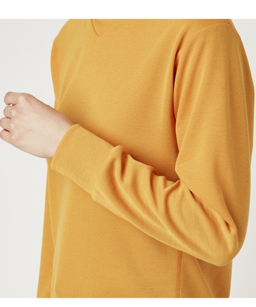Go to by mizuno（ゴートゥーバイミズノ）の「ブレスサーモライトインナーハイネックシャツ（Tシャツ/カットソー・レディース・ネイビー/チャコールグレー×ブラック/チャコール/ホワイト/イエロー・M/L/S）」の15枚目の写真