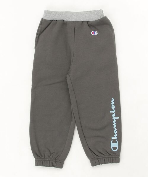 Champion(チャンピオン)の「チャンピオン チャンピオン ロングパンツ_Champion LONG PANTS(スウェットパンツ・キッズ・チャコールグレー/ブルー・120cm/110cm/100cm)」の1枚目の写真