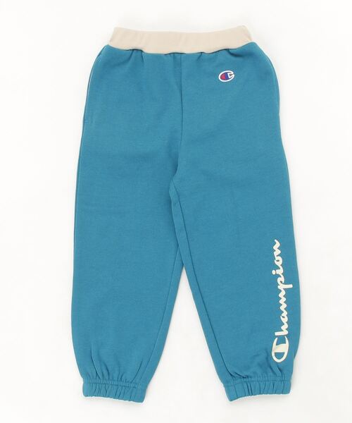 Champion(チャンピオン)の「チャンピオン チャンピオン ロングパンツ_Champion LONG PANTS(スウェットパンツ・キッズ・チャコールグレー/ブルー・120cm/110cm/100cm)」の2枚目の写真