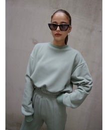 TRUNC | Logo Shirring Pullover(スウェット)