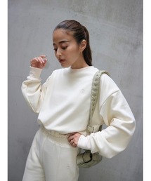 TRUNC | Logo Shirring Pullover(スウェット)