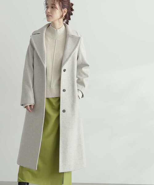 N.(N. Natural Beauty Basic)(エヌエヌナチュラルビューティーベーシック)の「【S Size Line】◆ナローチェスターコート(チェスターコート・レディース・モカ/クリーム・SMALL/MEDIUM)」の18枚目の写真