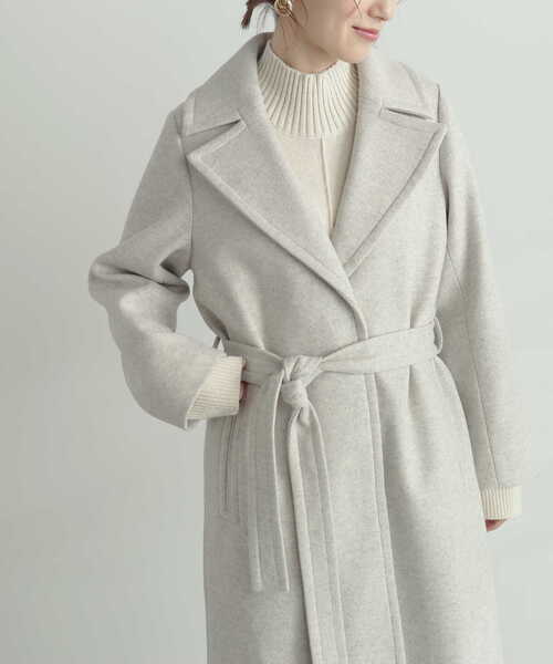 N.(N. Natural Beauty Basic)(エヌエヌナチュラルビューティーベーシック)の「【S Size Line】◆ナローチェスターコート(チェスターコート・レディース・モカ/クリーム・SMALL/MEDIUM)」の21枚目の写真