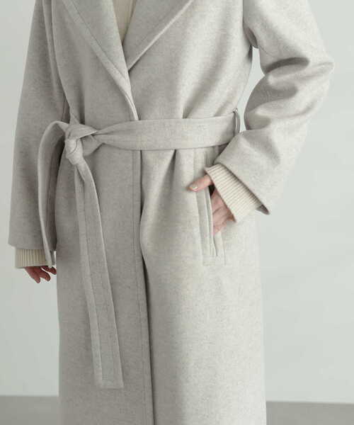 N.(N. Natural Beauty Basic)(エヌエヌナチュラルビューティーベーシック)の「【S Size Line】◆ナローチェスターコート(チェスターコート・レディース・モカ/クリーム・SMALL/MEDIUM)」の22枚目の写真