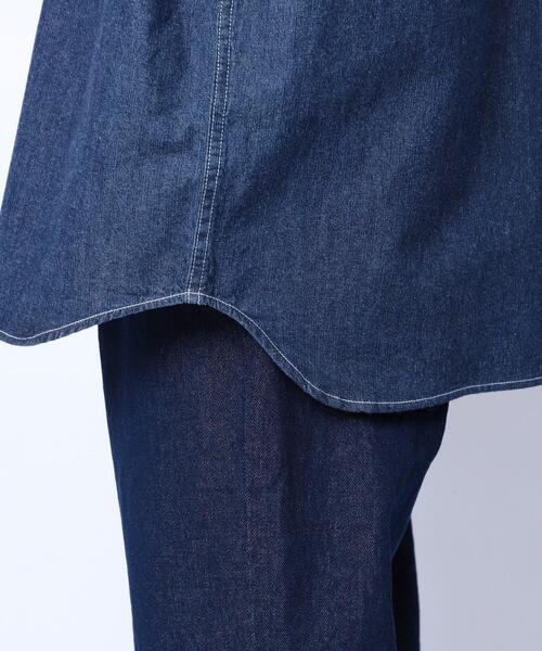 SMITH'S(スミス)の「SMITH'S(スミス)別注デニムワークシャツ(シャツ/ブラウス・メンズ・ネイビー・L/S/M/XL)」の13枚目の写真