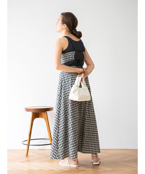 Ungrid（アングリッド）の「ランダムテレコタンクトップ（タンクトップ・レディース・チャコールグレー/ベージュ/オフホワイト/オレンジ/ミント・FREE）」の22枚目の写真