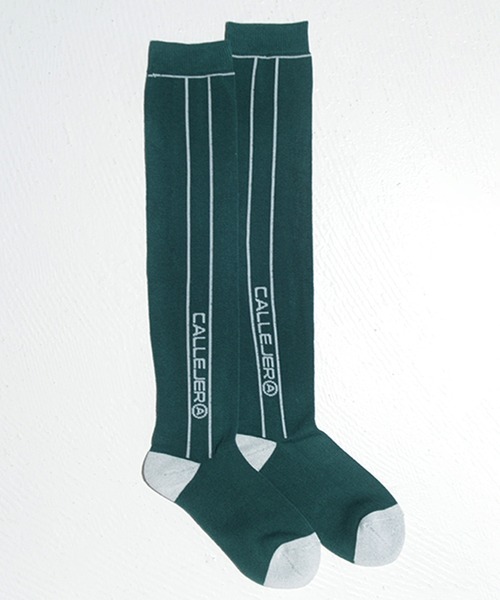 GIORDANO（ジョルダーノ）の「[ CALLEJERA ] KNEE HIGH SOCKS（ソックス/靴下・レディース・ダークグリーン/ブラック/ネイビー・FREE）」の8枚目の写真