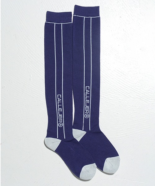 GIORDANO（ジョルダーノ）の「[ CALLEJERA ] KNEE HIGH SOCKS（ソックス/靴下・レディース・ダークグリーン/ブラック/ネイビー・FREE）」の11枚目の写真