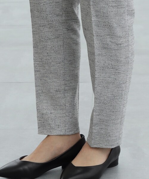 INDIVI（インディヴィ）の「◆【洗える／セレモニー】ツィードテーパードパンツ（その他パンツ・レディース・ブラック系3/ネイビー系3/ネイビー・36/38/40/19/03/13/15 /05）」の9枚目の写真