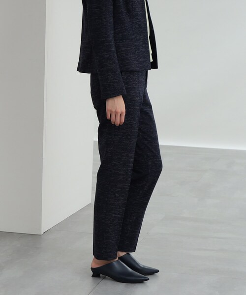 INDIVI（インディヴィ）の「◆【洗える／セレモニー】ツィードテーパードパンツ（その他パンツ・レディース・ブラック系3/ネイビー系3/ネイビー・36/38/40/19/03/13/15 /05）」の16枚目の写真