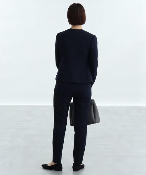 INDIVI（インディヴィ）の「◆【洗える／セレモニー】ツィードテーパードパンツ（その他パンツ・レディース・ブラック系3/ネイビー系3/ネイビー・36/38/40/19/03/13/15 /05）」の21枚目の写真