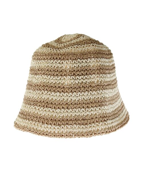 Ungrid（アングリッド）の「雑材ラインハット（ハット・レディース・ベージュ/ブラウン・FREE）」の12枚目の写真