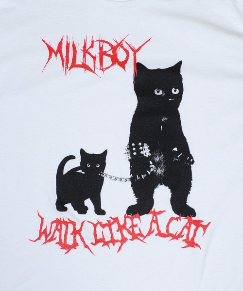 MILKBOY(ミルクボーイ)の「CAT WALK L.S. TEE(Tシャツ/カットソー・メンズ・B/C/A・FREE)」の18枚目の写真