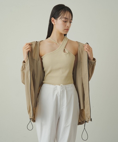 earthy　アーシー　ナイロンパッカブル earthy_】マウンテンパーカー（パッカブル）（ナイロンジャケット