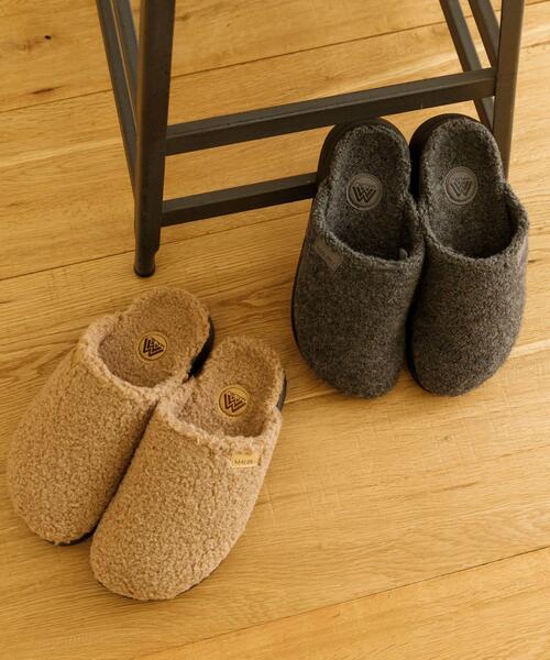 THE GOODLAND MARKET(ザグッドランドマーケット)の「malibu sandals COLONY SHERPA MULE(サンダル・レディース・ベージュ/グレー・6/9/8/7/10/5)」の5枚目の写真