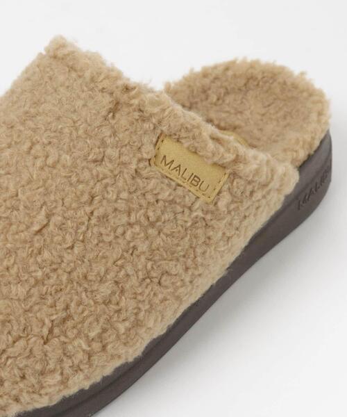 THE GOODLAND MARKET(ザグッドランドマーケット)の「malibu sandals COLONY SHERPA MULE(サンダル・レディース・ベージュ/グレー・6/9/8/7/10/5)」の7枚目の写真