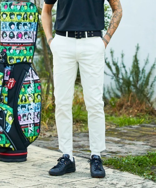 RAWLIFE(ロウライフ)の「BACK SPIN!GOLF/バックスピンゴルフ/STRETCH PANTS(その他パンツ・メンズ・ブラック/ホワイト・M/XL/L/S)」の2枚目の写真