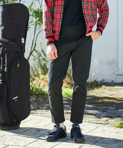 RAWLIFE(ロウライフ)の「BACK SPIN!GOLF/バックスピンゴルフ/STRETCH PANTS(その他パンツ・メンズ・ブラック/ホワイト・M/XL/L/S)」の1枚目の写真