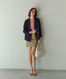 Mila Owen（ミラオーウェン）の「チノダブルウエストデザインミニスカート（スカート）」