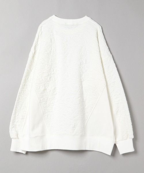 JEANASIS（ジーナシス）の「ジャガードウラケドッキングプルオーバー/189204（スウェット・レディース・ホワイト/スミクロ・FREE）」の7枚目の写真