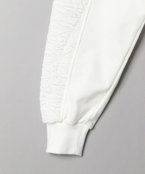 JEANASIS（ジーナシス）の「ジャガードウラケドッキングプルオーバー/189204（スウェット・レディース・ホワイト/スミクロ・FREE）」の9枚目の写真