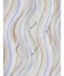 YECCA VECCA | メタルスライドパーツロングネックレス(ネックレス)