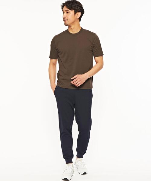 green label relaxing(グリーンレーベルリラクシング)の「【WEB限定】JUSTFIT メッシュ ジョガー パンツ(その他パンツ・メンズ・グレー/ネイビー・S/M/L/XL)」の5枚目の写真