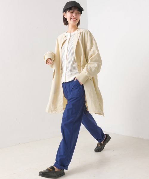 forme 撥水ブルゾン　ベージュ 撥水性・防風性・透湿性]フード付ジップアップブルゾン （その他