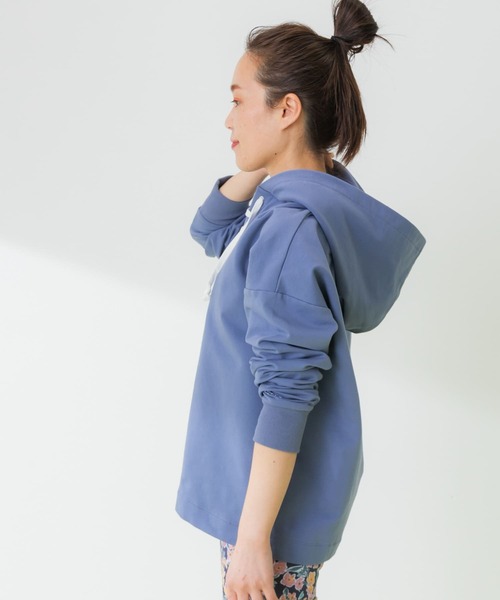 URBAN RESEARCH Sonny Label（アーバンリサーチサニーレーベル）の「SLAB Lace up Hoodie（パーカー・レディース・ブルー/グレー系その他・FREE）」の11枚目の写真