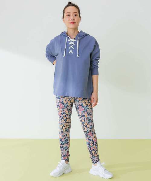 URBAN RESEARCH Sonny Label（アーバンリサーチサニーレーベル）の「SLAB Lace up Hoodie（パーカー・レディース・ブルー/グレー系その他・FREE）」の15枚目の写真