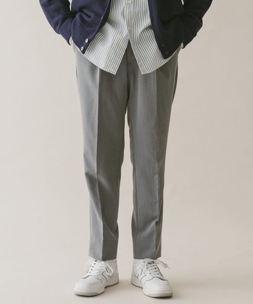 URBAN RESEARCH DOORS(アーバンリサーチドアーズ)の「ウールライク イージースラックス(スラックス・メンズ・ベージュ/グリーン/ブラウン/ブラック/グレー・SMALL/MEDIUM/LARGE/X-LARGE)」の3枚目の写真