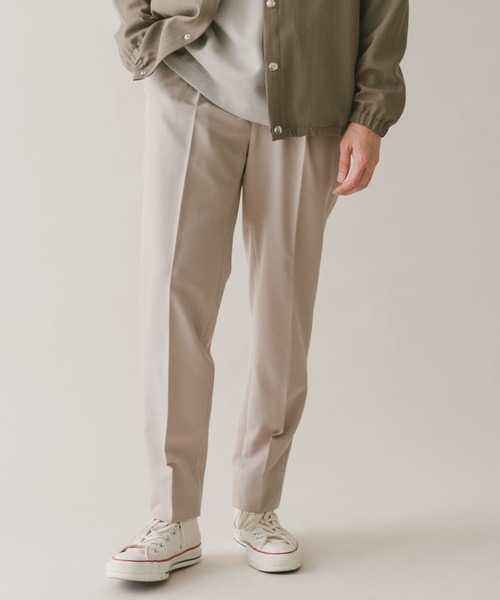 URBAN RESEARCH DOORS(アーバンリサーチドアーズ)の「ウールライク イージースラックス(スラックス・メンズ・ベージュ/グリーン/ブラウン/ブラック/グレー・SMALL/MEDIUM/LARGE/X-LARGE)」の18枚目の写真