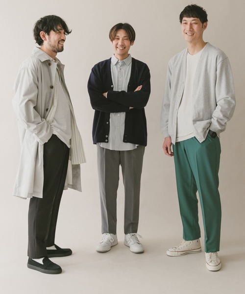 URBAN RESEARCH DOORS(アーバンリサーチドアーズ)の「ウールライク イージースラックス(スラックス・メンズ・ベージュ/グリーン/ブラウン/ブラック/グレー・SMALL/MEDIUM/LARGE/X-LARGE)」の8枚目の写真