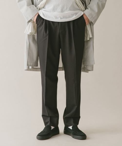 URBAN RESEARCH DOORS(アーバンリサーチドアーズ)の「ウールライク イージースラックス(スラックス・メンズ・ベージュ/グリーン/ブラウン/ブラック/グレー・SMALL/MEDIUM/LARGE/X-LARGE)」の11枚目の写真