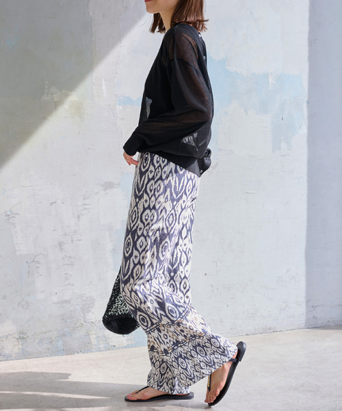 シアー2WAYプルオーバー