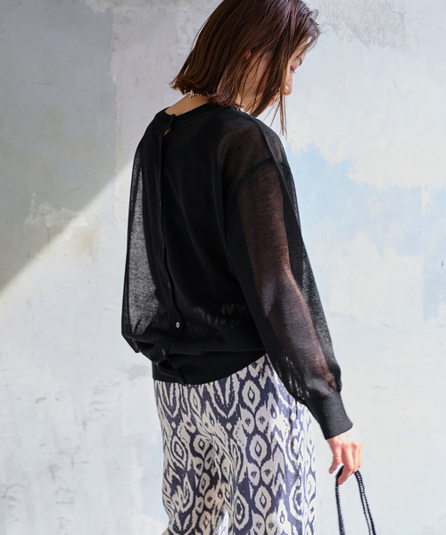 シアー2WAYプルオーバー