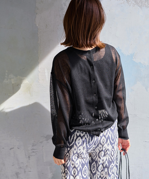 シアー2WAYプルオーバー