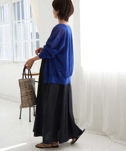 シアー2WAYプルオーバー